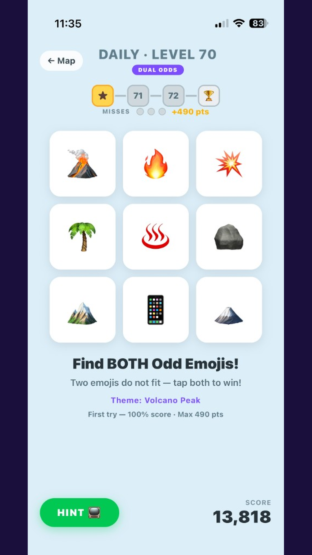 VibeCheck app screenshot